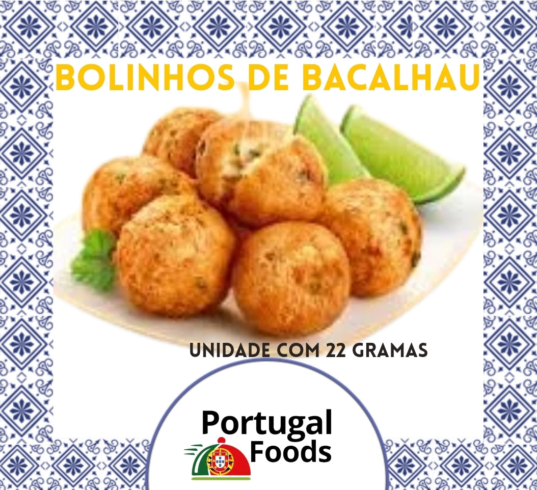 Bolinho de Bacalhau Petisco 22 g (1 kg)