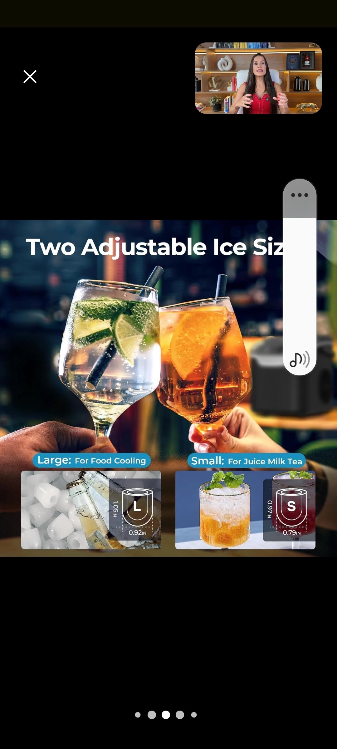 Máquina de Gelo Eficiente Rápida 2 Tipo de Cubo Ice Portatil. MENOR PREÇO E O MAIS VENDIDO.