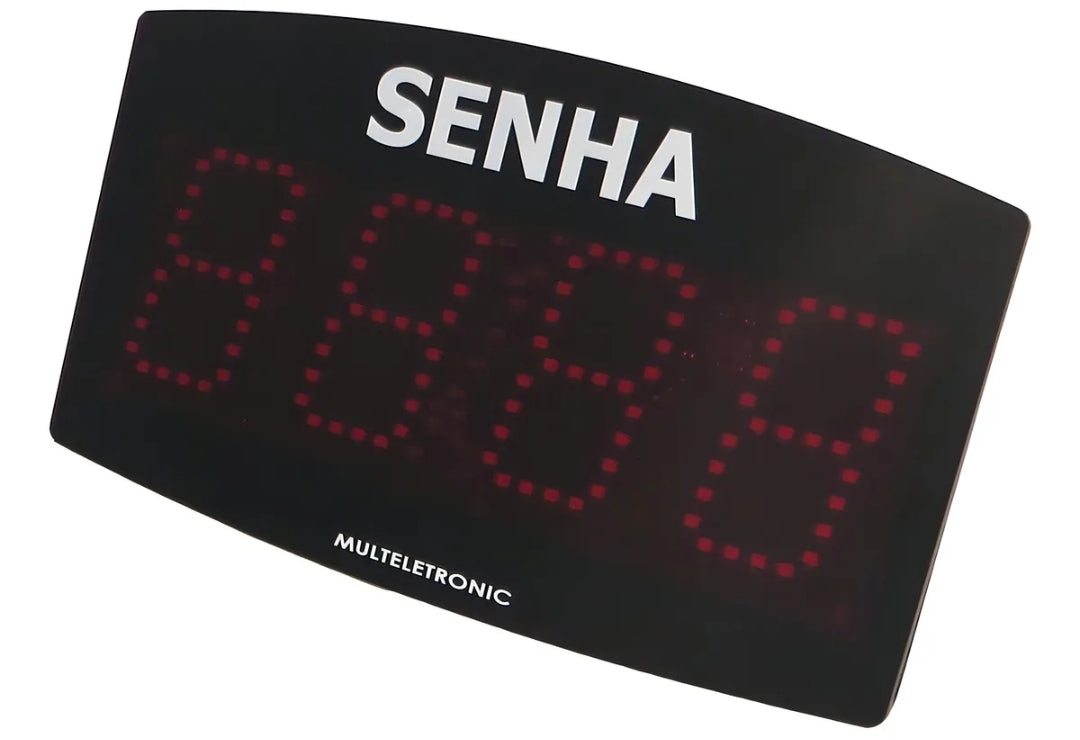 Painel de Senha com Teclado - Organize Atendimento.  MENOR PREÇO E O MAIS VENDIDO