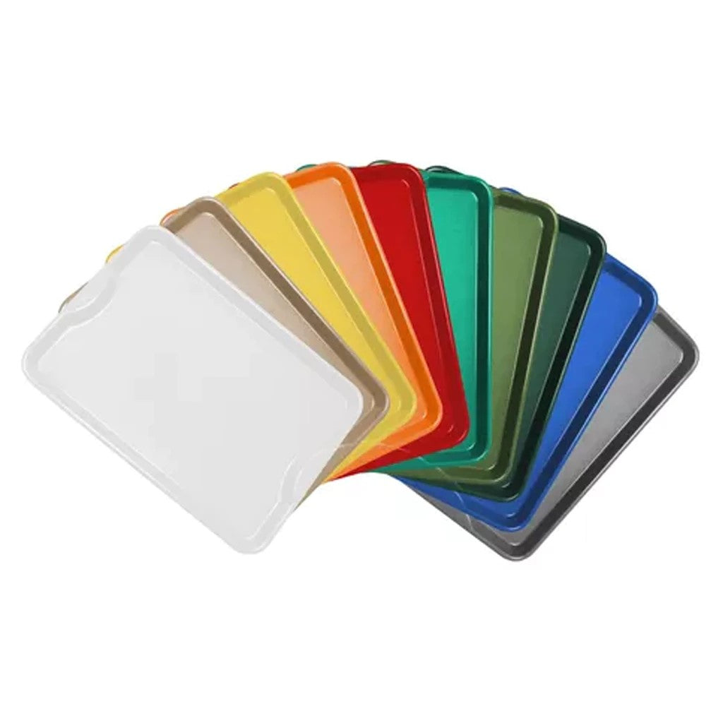 Bandeja Plastica Self service grande 48x33cm buffet restaurante fast food lanches em Polipropileno. MENOR PREÇO E A MAIS VENDIDA.