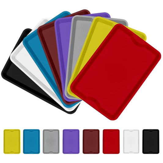 Bandeja Plastica Self service grande 48x33cm buffet restaurante fast food lanches em Polipropileno. MENOR PREÇO E A MAIS VENDIDA.