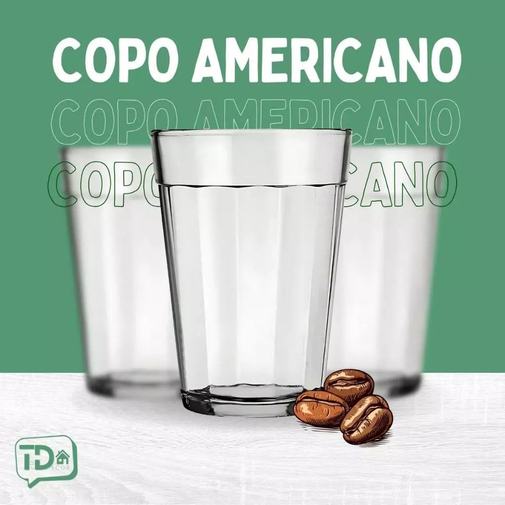 Kit 24 Copos Americano Lagoinha Multiuso Cerveja Bares Restaurantes 190ml. MENOR PREÇO E O MAIS VENDIDO.