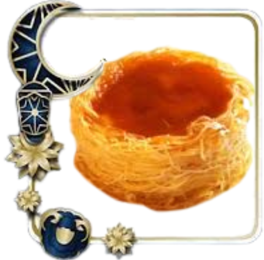 Ninho de Geléia de Damasco (6 un)