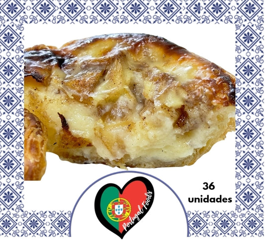 Pastel de Natas de Banana c/ Canela (36 un)