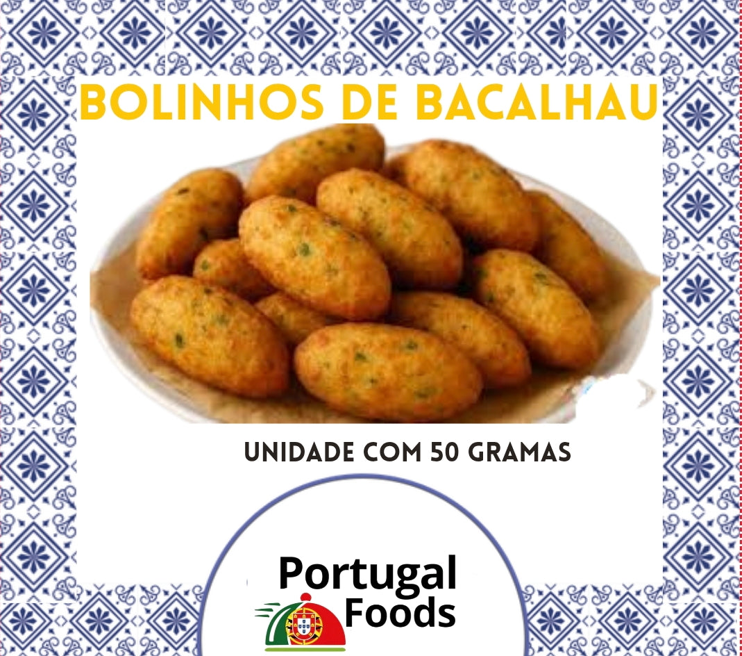 Bolinho de Bacalhau 50 g (1 kg)