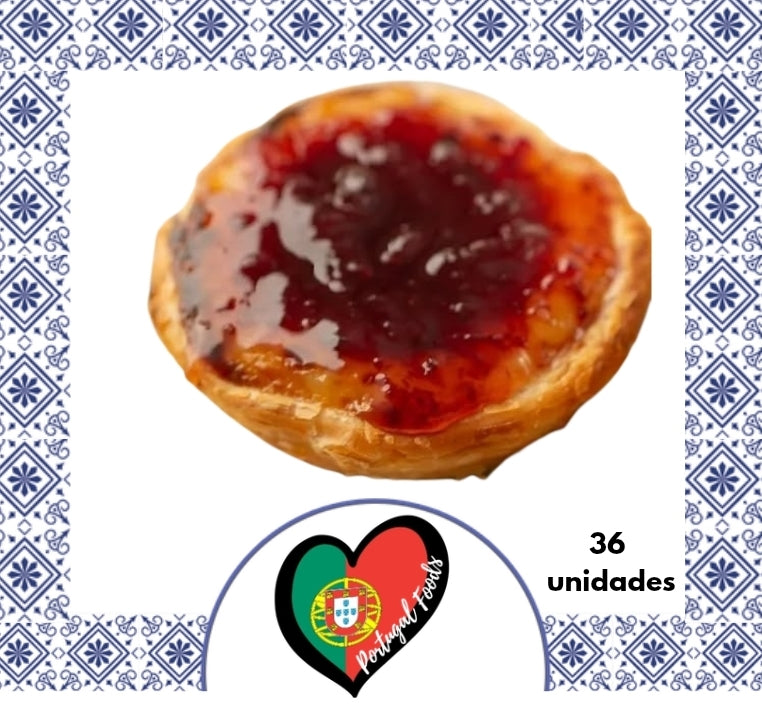 Pastel de Natas de Morango (36 un)