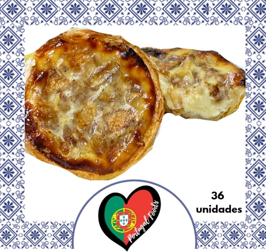 Pastel de Natas com Maçã