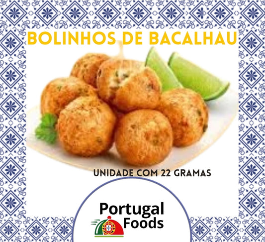 Bolinho de Bacalhau Petisco 22 g (1 kg)
