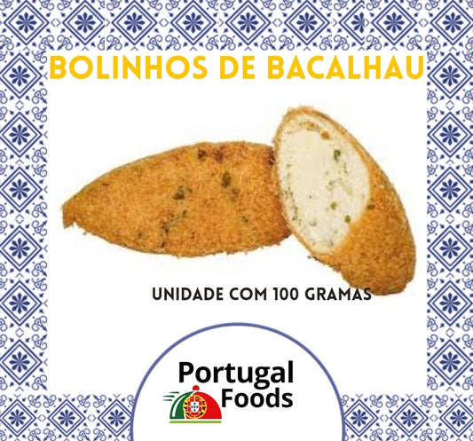 Bolinho de Bacalhau 100 g (1 kg)